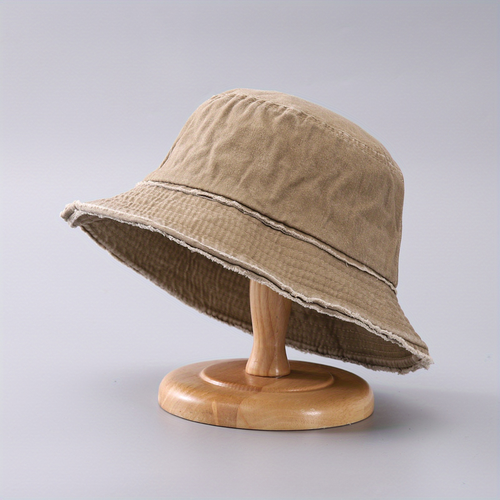 Mens Spring And Summer Bucket Hat Outdoor Fishing Sunshade Hat