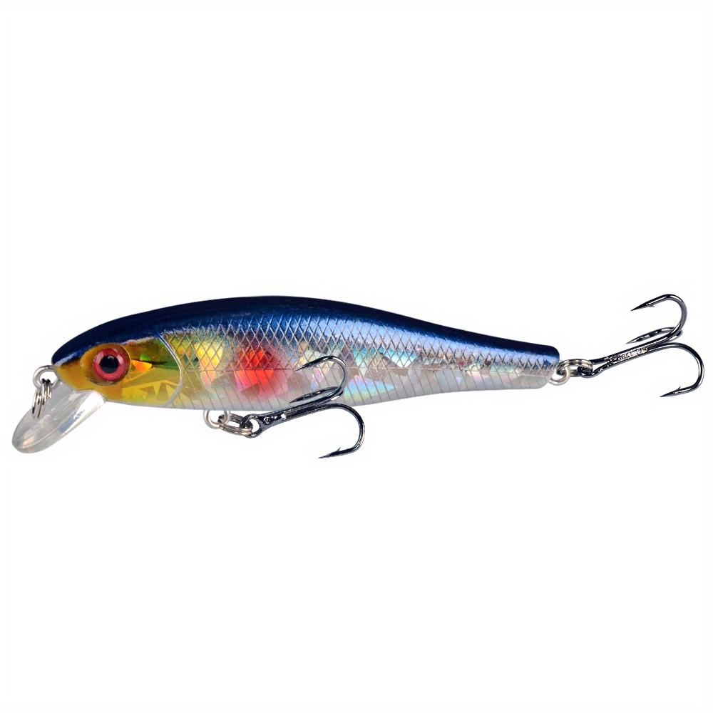 Electric Fishing Bait, Fishing Lures, Twitching Lures Rechargeable LED  Baits Freshwater and Saltwater Self-Propelling Minnow Jerkbait Crankbait.