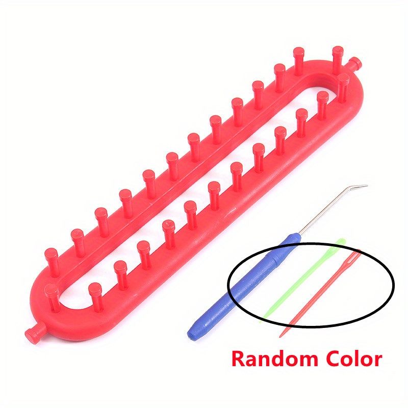 Diy Knitting Craft Weaving Tool Handmade Knitting Kit Knitting Loom For  Blanket Scarf Hat Shawl Knit Sewing Tools For Crochet Tools Accessories  With A Crochet Hook - Temu Austria