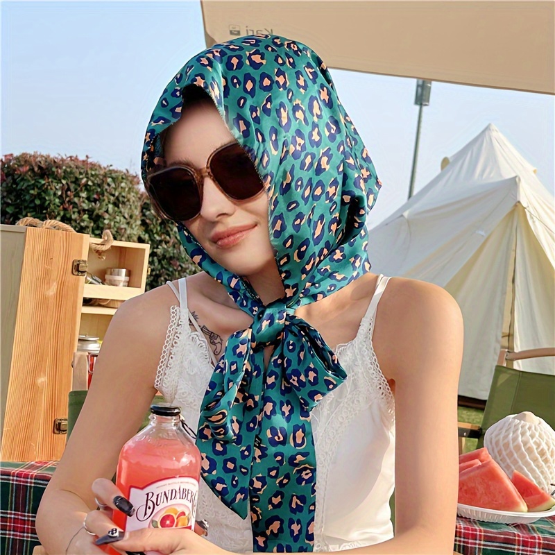 Women Jersey Hijab Head Scarf with Bucket Hat Sun Visor with Pre-Tied Turban Caps Beach Outdoor Hats,Temu