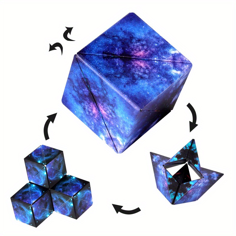 Jouet Changeant De Forme, Cube Magique 3d Extraordinaire Avec 36 Aimants De  Terre Rare, Jouet De Fidget Daimant De Cube Se Transforme En Diverses Formes, Magasinez Les Dernières Tendances