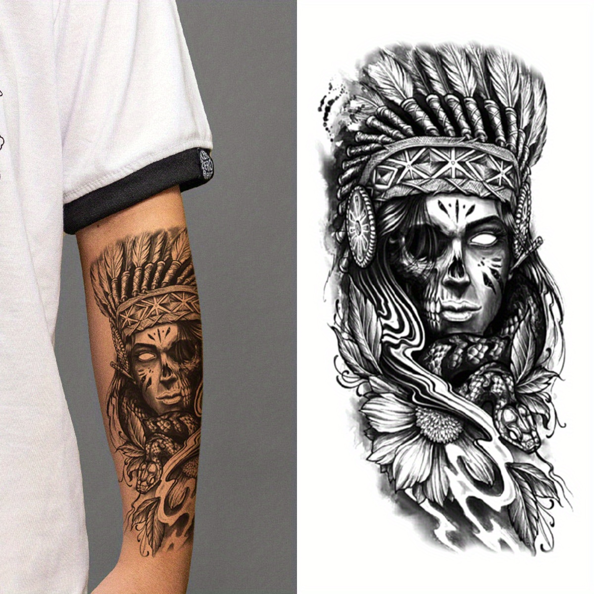 Indian Ink Tattoo - Temu