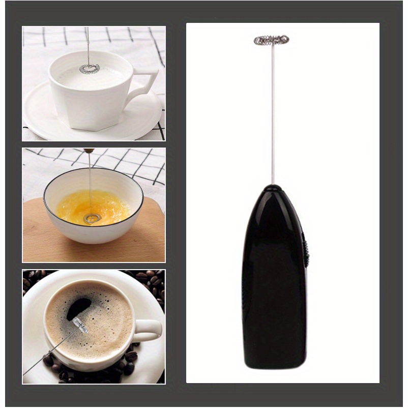 Battery Operated Electric Milk Frother Egg Beater, Handheld