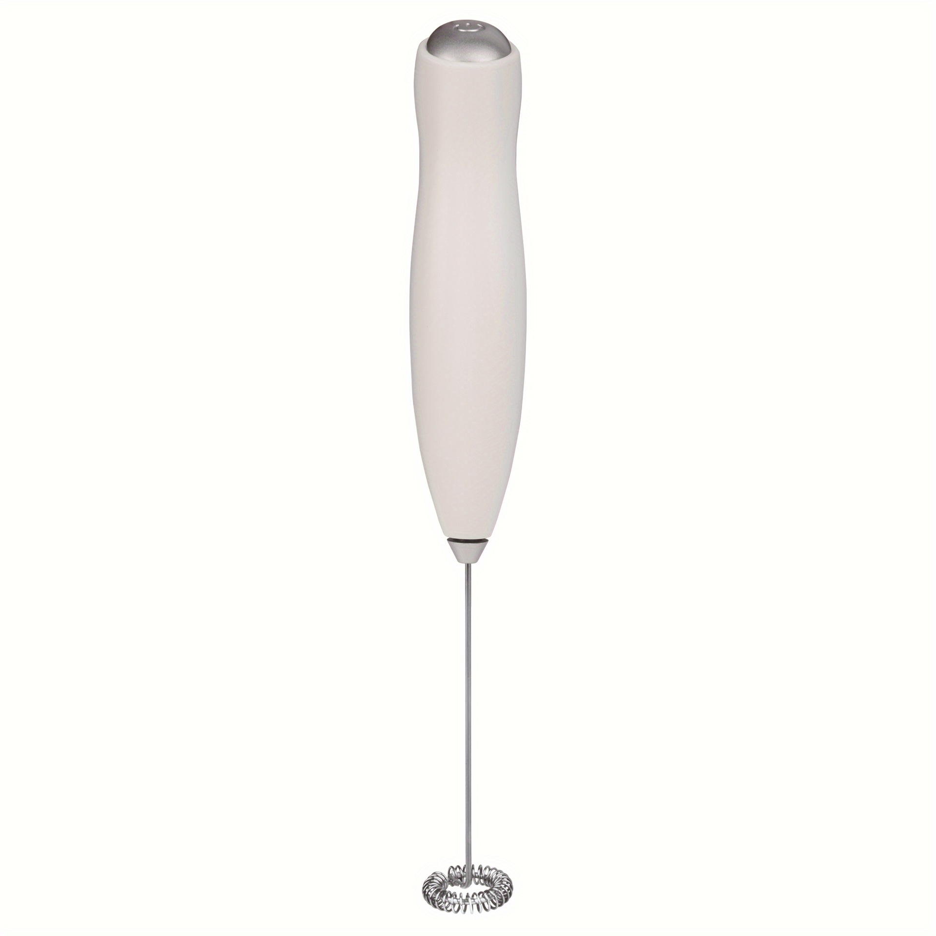 Handheld Milk Frother - White