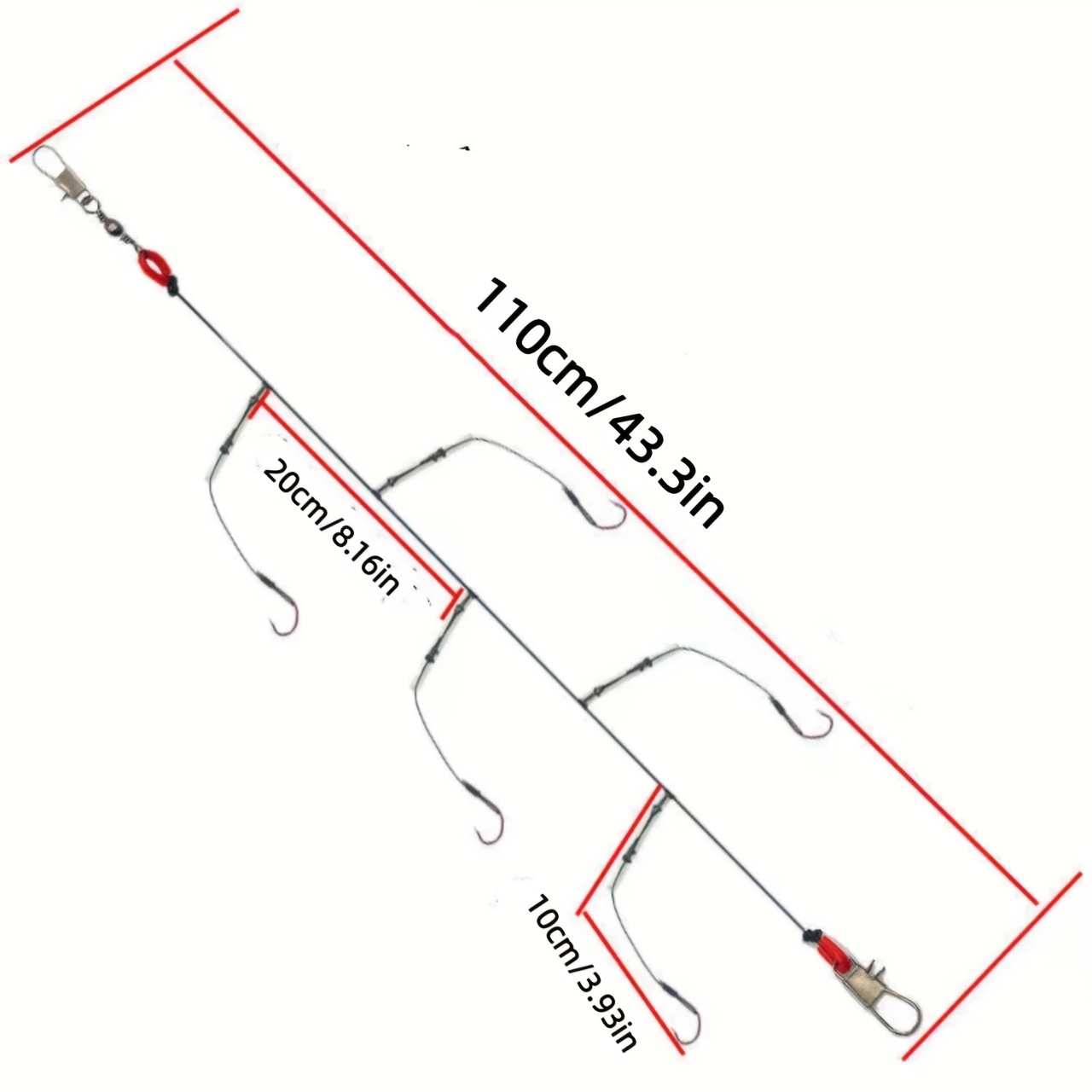 Hercules Anti tangled String Hook Set Essential Fishing Temu