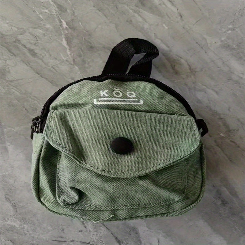 Mini Pocket Front Crossbody Bag with Purse