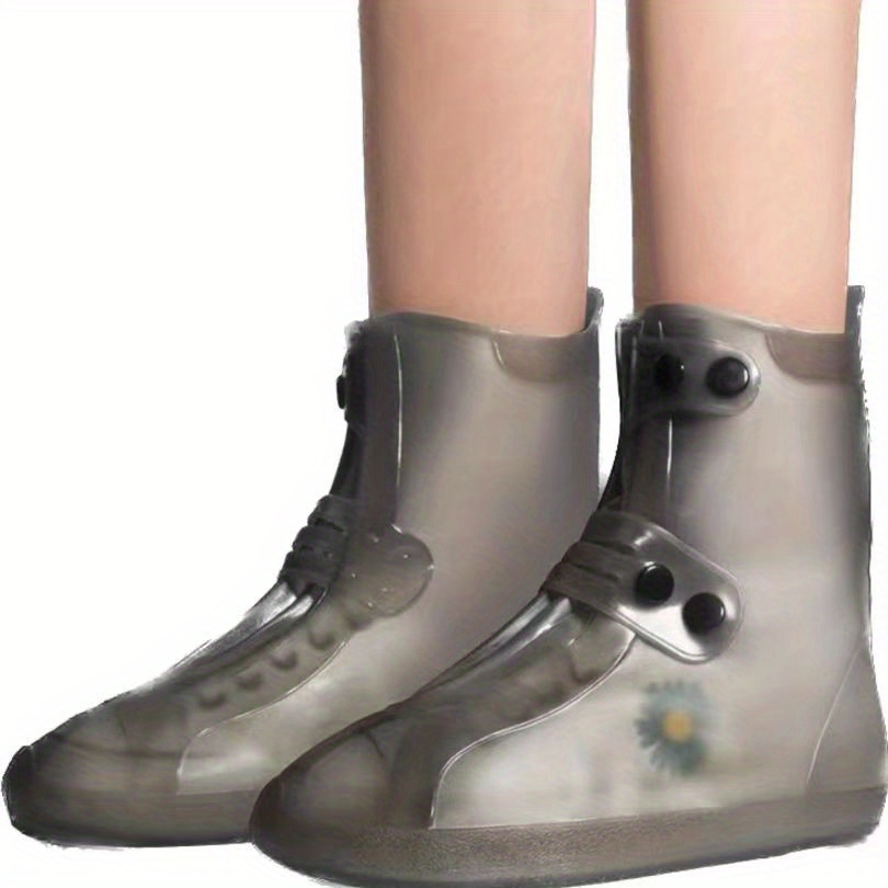 Couvre-chaussures Imperméable En PVC, Couvre-chaussures De Pluie  Réutilisables, Couvre-chaussures De Neige Antidérapants Pour La Randonnée -  Temu Belgium