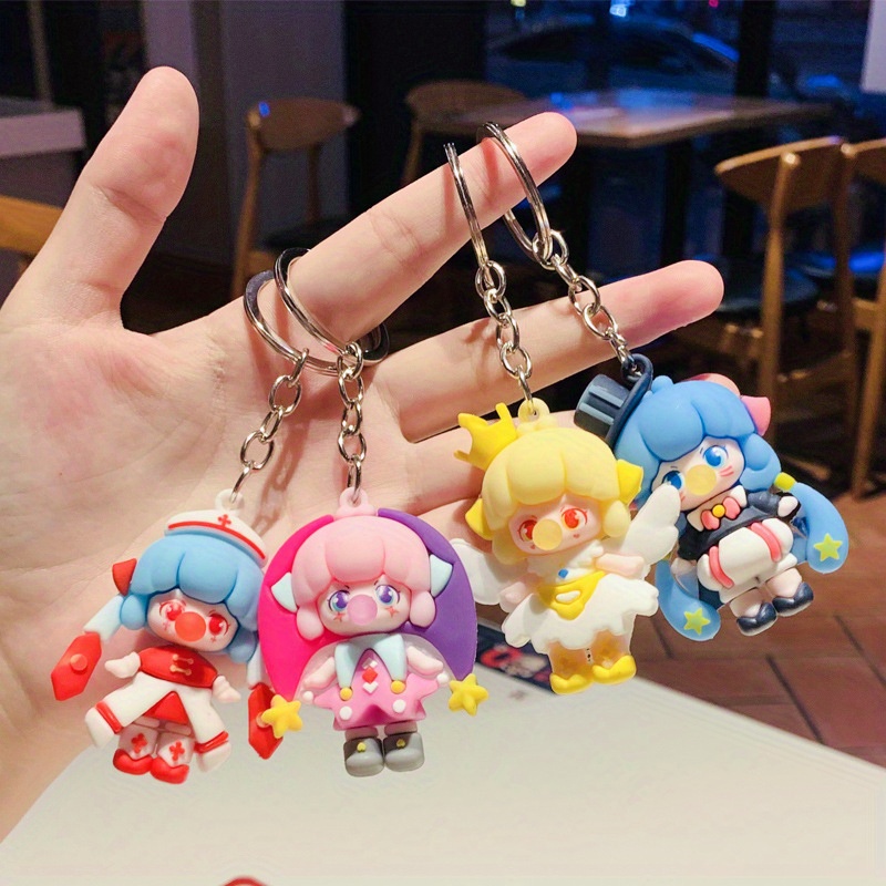 1pc Cute Japanese Kimono Girl Keychain Mini Puppet Doll Pendant Party Gifts  Women Bag Car Phone Keyring Handmade Hanging Craft - AliExpress