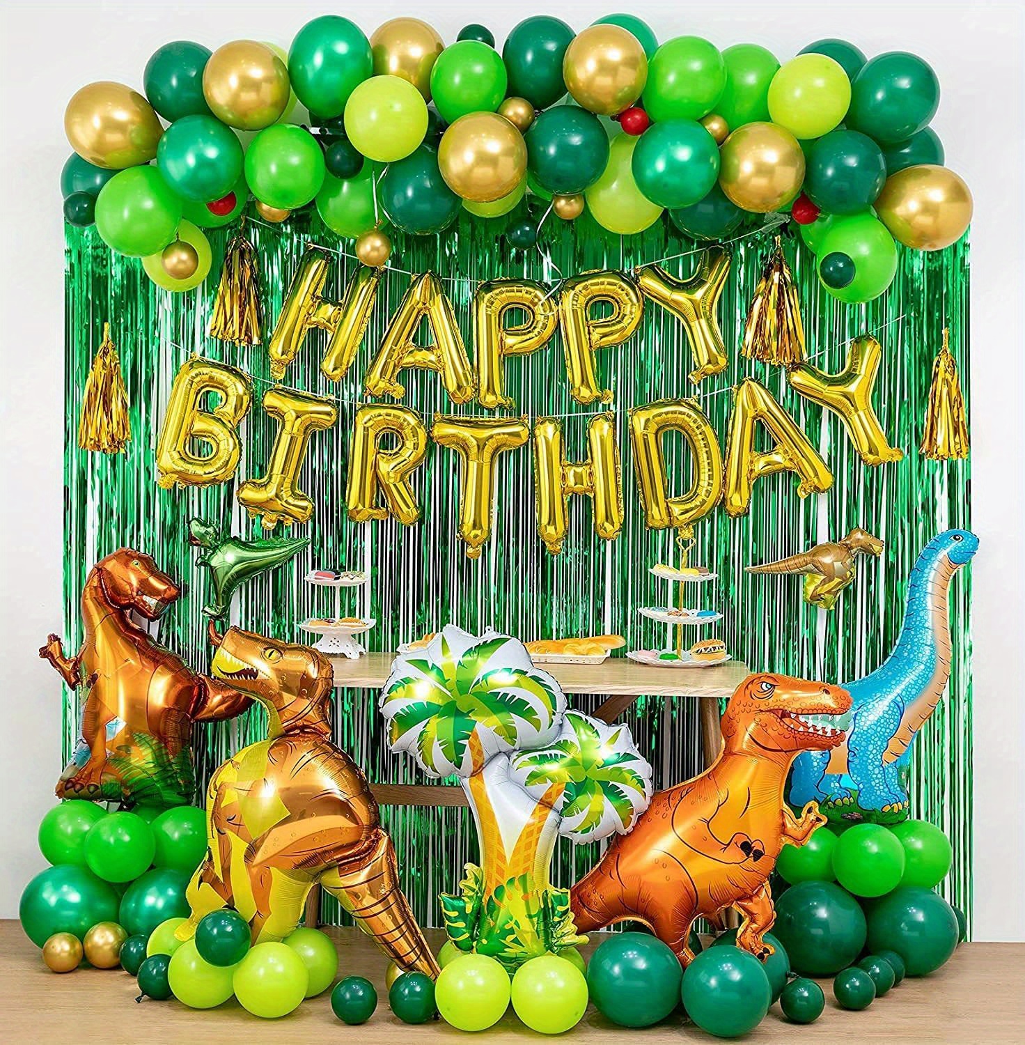 Dinosauri Decorazioni Compleanno Festa,Dinosauri Palloncini Compleanno  Grande Dinosauri Jurassic world Palloncini Dinosauri Happy Birthday per