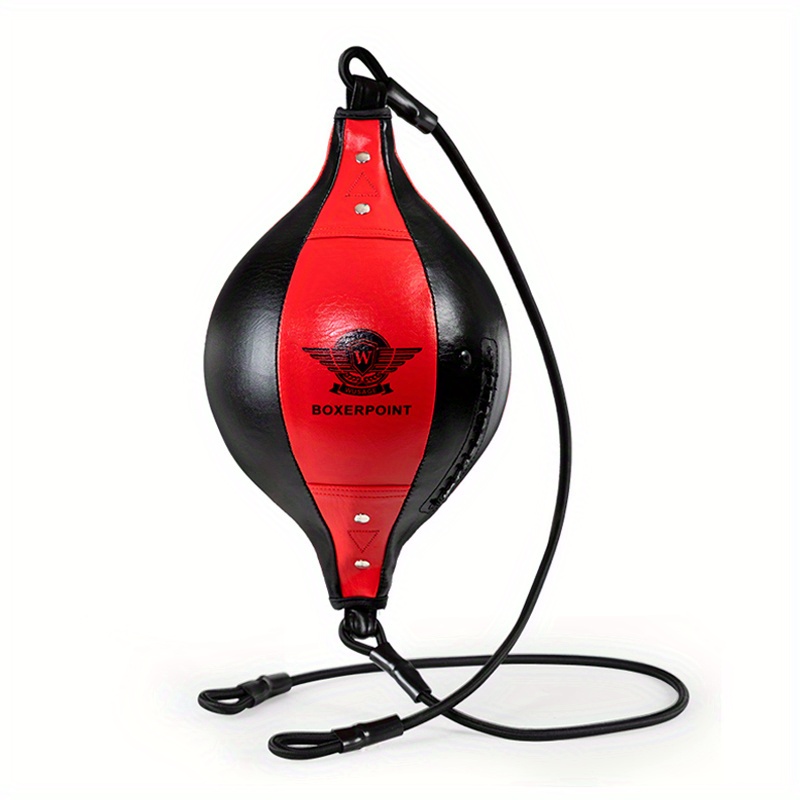 TEMU Double End Bag: Home Gym For Speed, Agility, And Reaction - Difficulty Levels, Punching Ball, Reflex Boxing, And Hand Eye Coordination Training