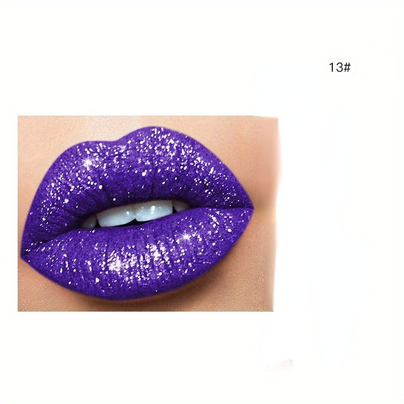 Lips Makeup Gloss Magic Lipstick Glitter Lip Black Purple Blue Gold Lo –  Triple AAA Fashion Collection
