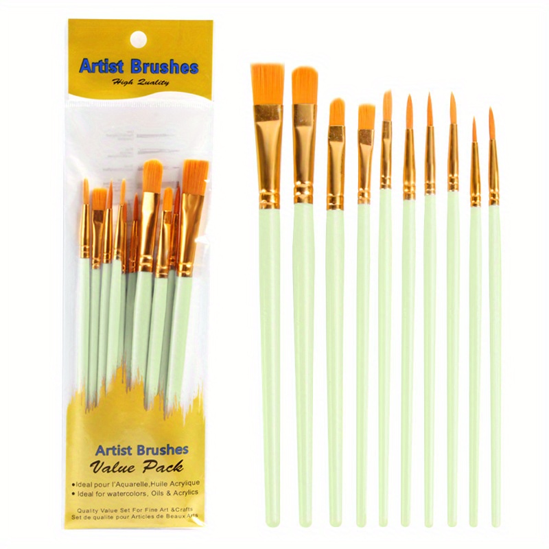 100pcs Paint Brushes Bulk Small Paint Brushes For Kids Fine Paint Brushes  Set De