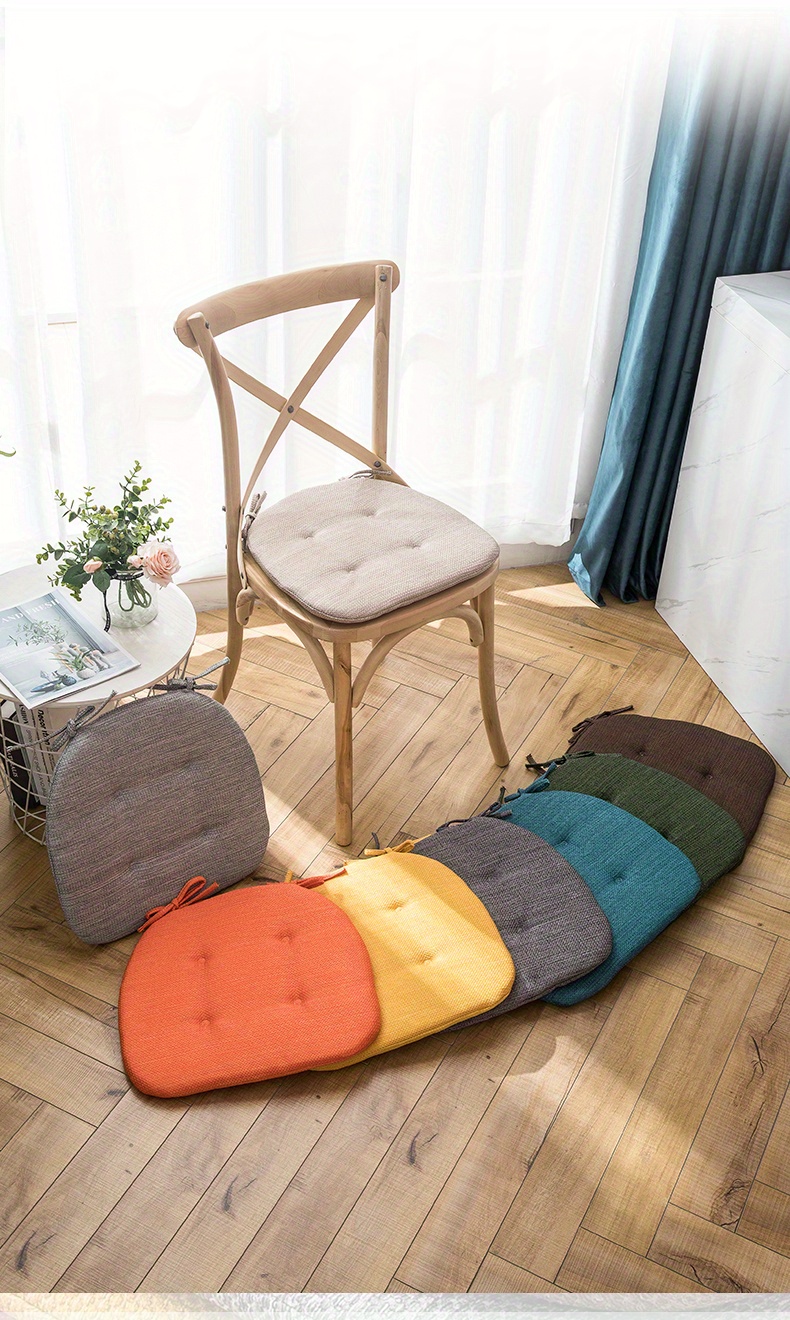 Soft Comfortable Dining Chair Cushion Sponge Filled Multi Temu