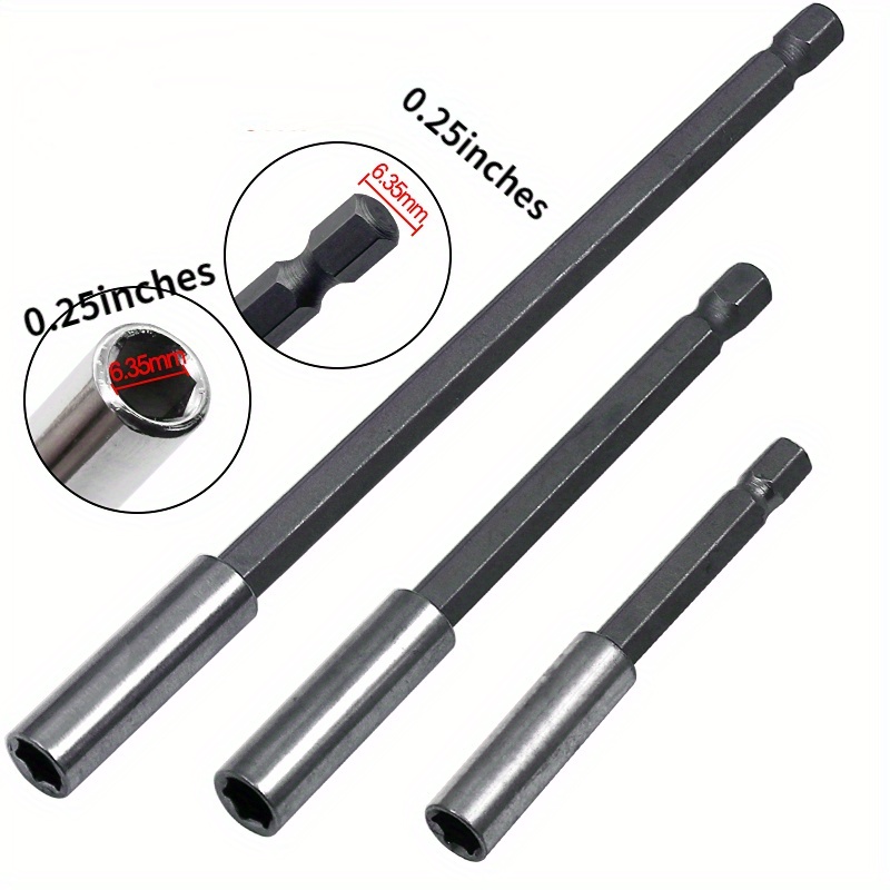 1/4 Hex Shank Bit Holder Extension Screwdrivers Temu Portugal
