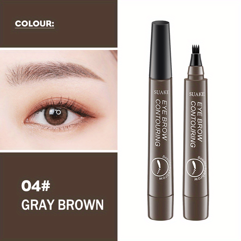 Eyebrow Tattoo Pen Waterproof Long Lasting Microblading Eyebrow Pencil With  A Micro Fork Tip Applicator Creates Natural Eyebrow Makeup St Patrick's Day  Gifts For Women - Beauty & Personal Care - Temu
