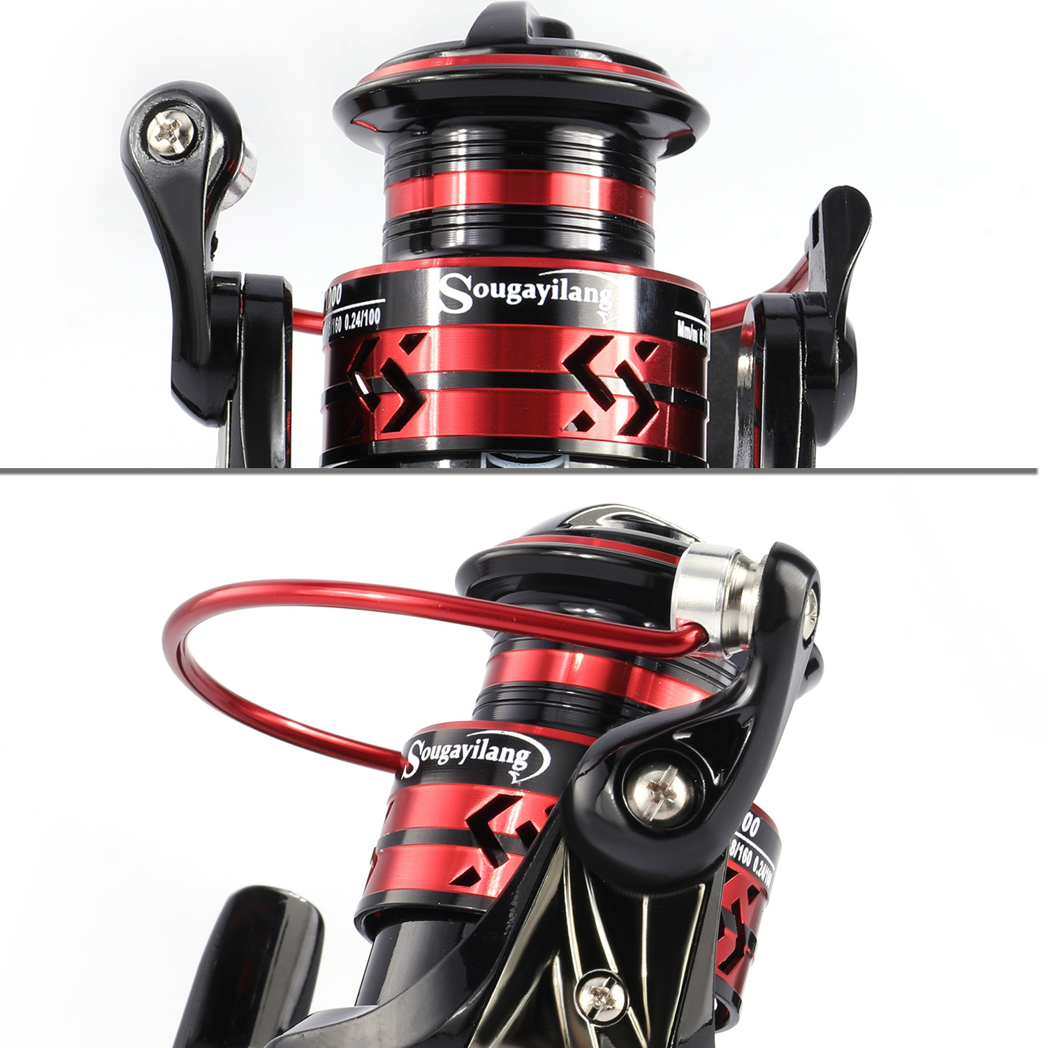 Sougayilang Spinning Fishing Reel: 5.2:1 High Speed Gear - Temu