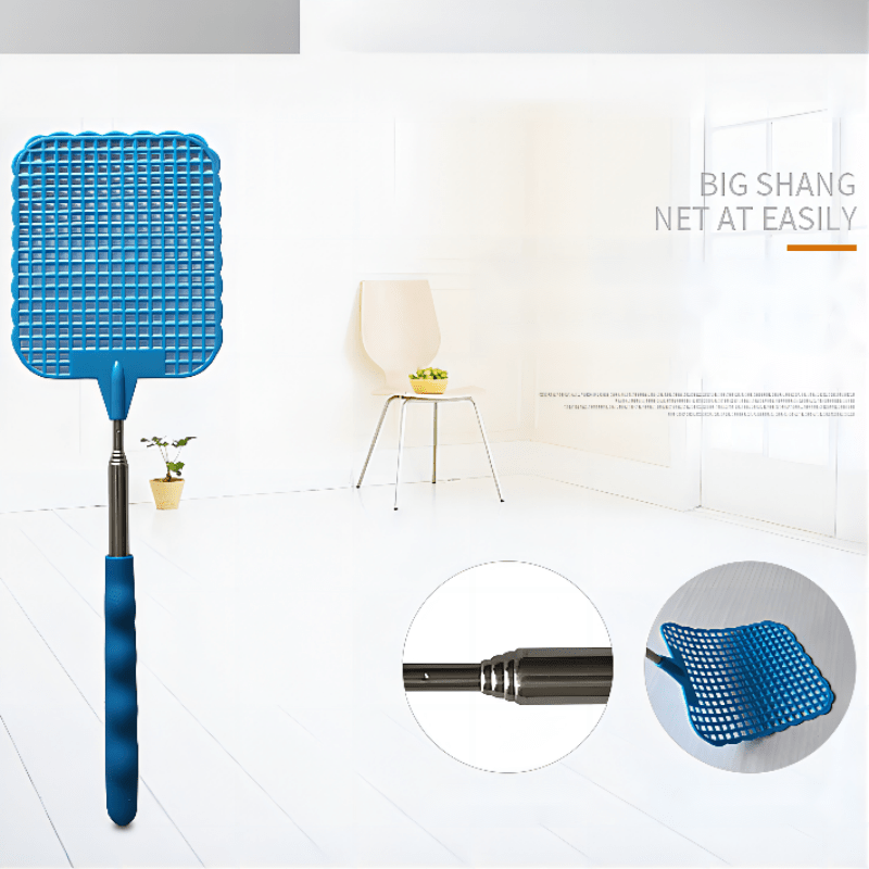 Telescopic Extended Swatter Iron Rod Folding Catch Temu
