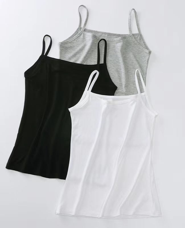 Seamless Adjustable Camisole Tank Tops Detachable Chest - Temu