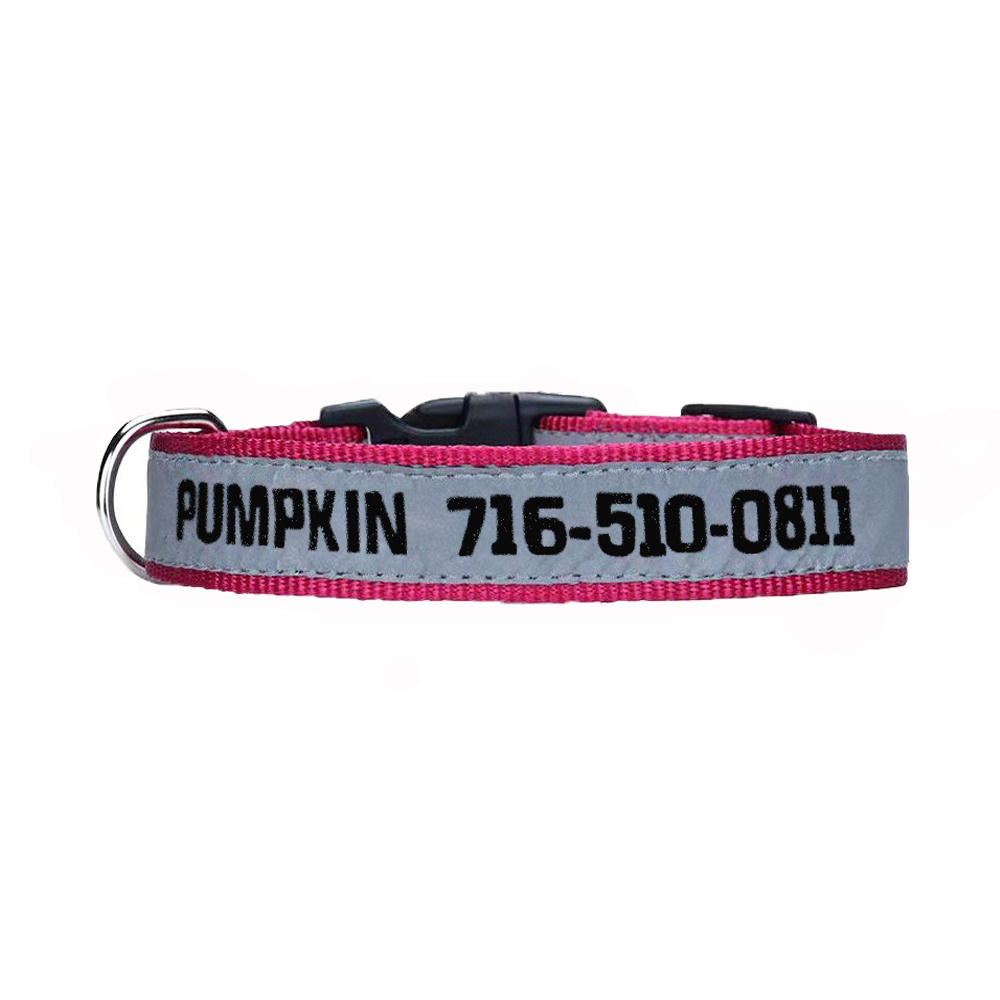 TEMU Personalize Your Dog's Collar With Custom Embroidery - All Sizes!