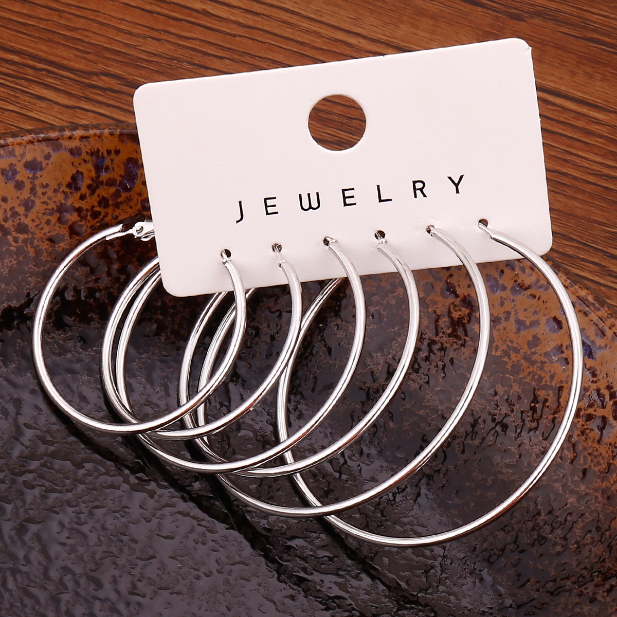 TEMU Boho Vintage Style 14k Golden Plated Alloy Earring Set, Alloy Ear Needle, Non-feathered Jewelry For Women