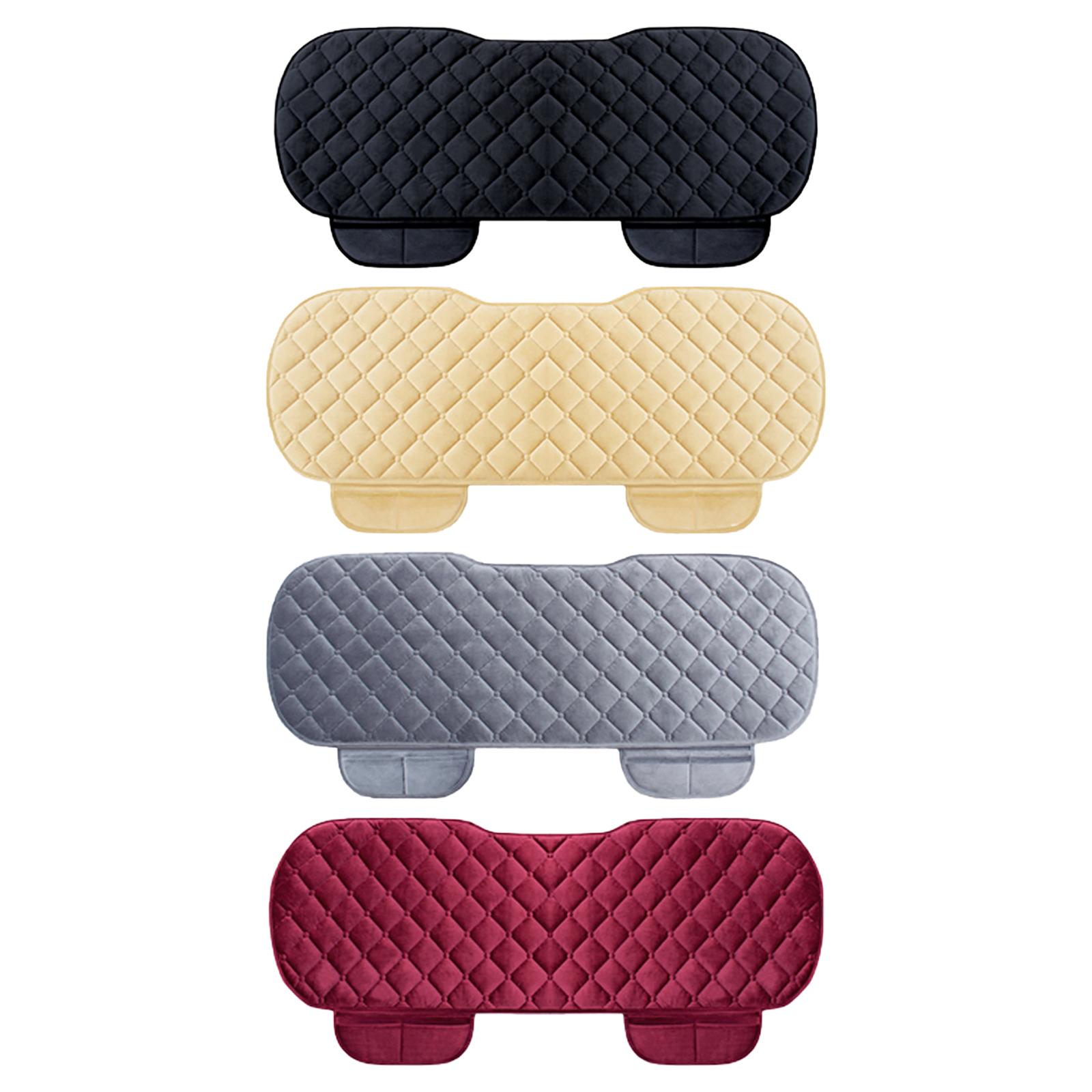 ICOCO Front Seat Cover Universal Car Breathable Plush Pad Mat Auto Chair  Cushion Non-slip Warm Elasticity Seats Cushions