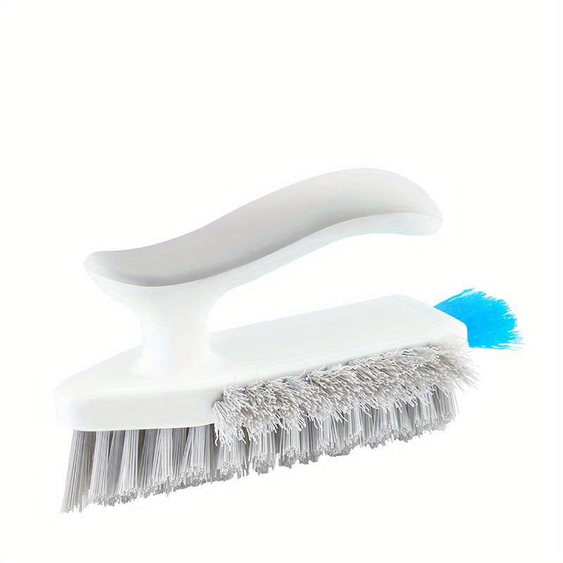 1pc, Three-Sided Floor Brush for Bathroom and Toilet Cleaning - Scraping  and Groove Gap Brush with Three-Sided Bristles - Bathroom Supplies and  Cleani
