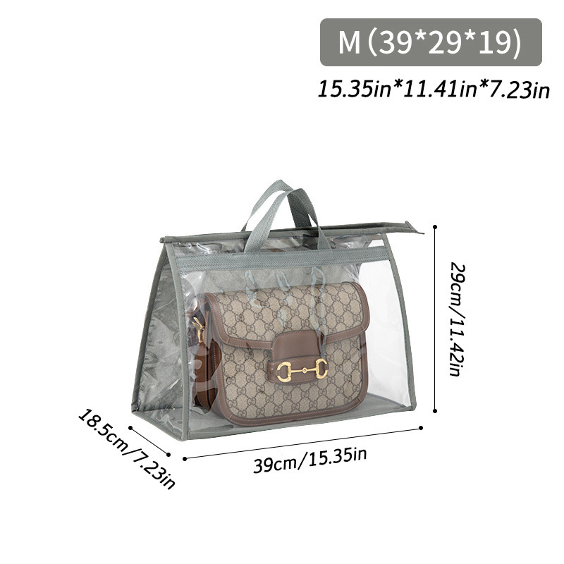 Handbag Storage Clear Transparent Dust Bags For Handbag - Temu