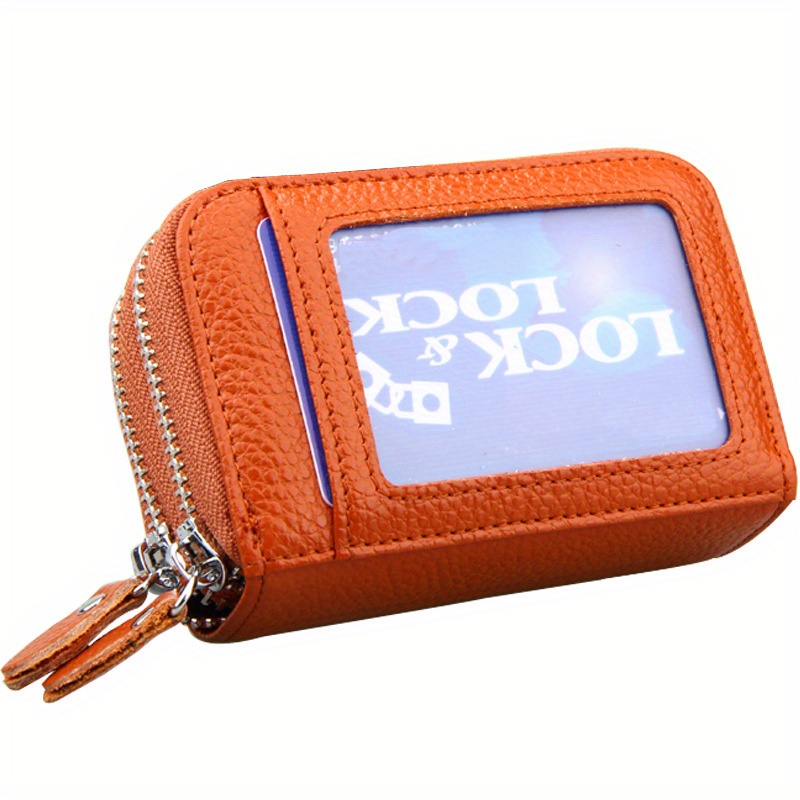 Zip Around Credit Card Case & Wallet in Color Leathers — MUSEUM