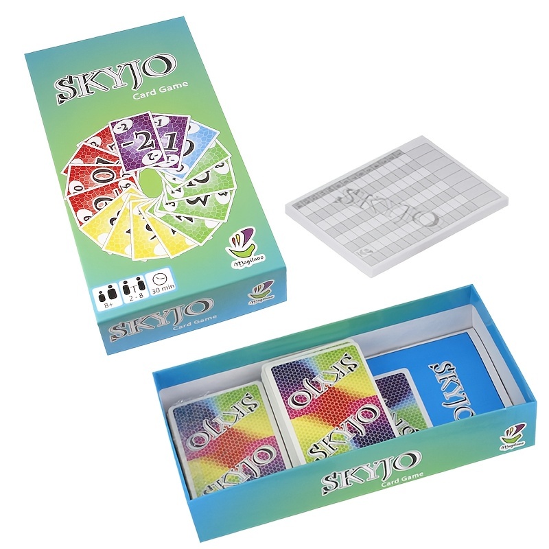 Skyjo Card Game The New Exciting Card Game For Kids And - Temu Japan