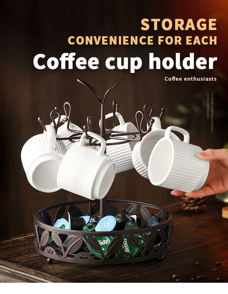 Mug Tree Holder For Countertop Rotating Mug Holder Stand Temu