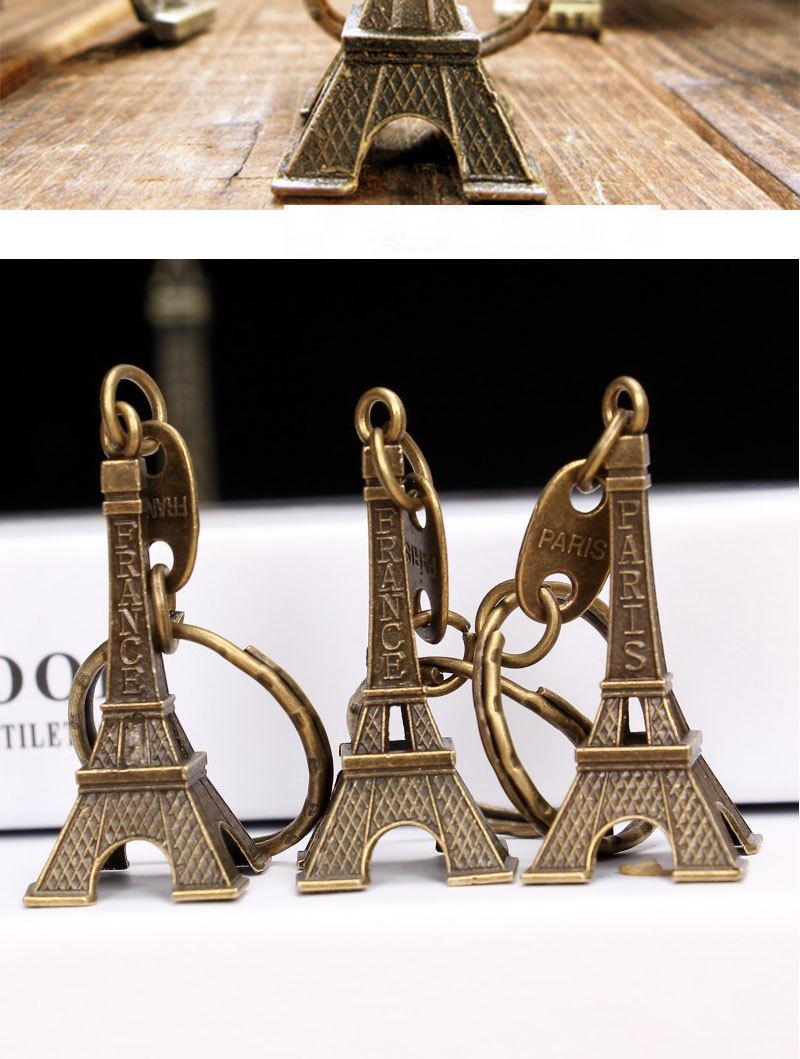 Eiffel Tower Statue Decorative Metal Paris France Eiffel - Temu