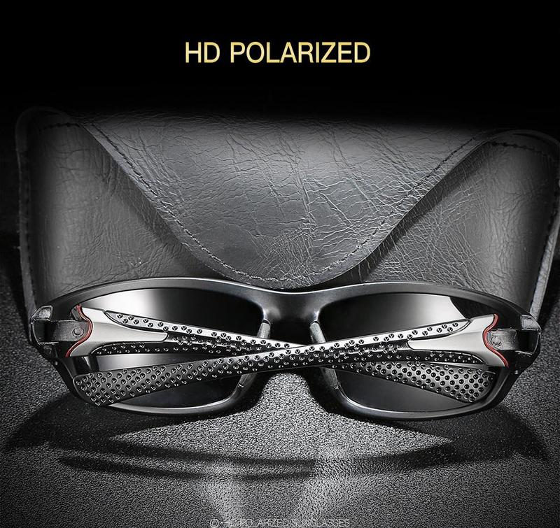 Men's Polarized Sunglasses Outdoor Sports Cycling Sunglasses Driver Driving Fishing Glasses UV400 details 3