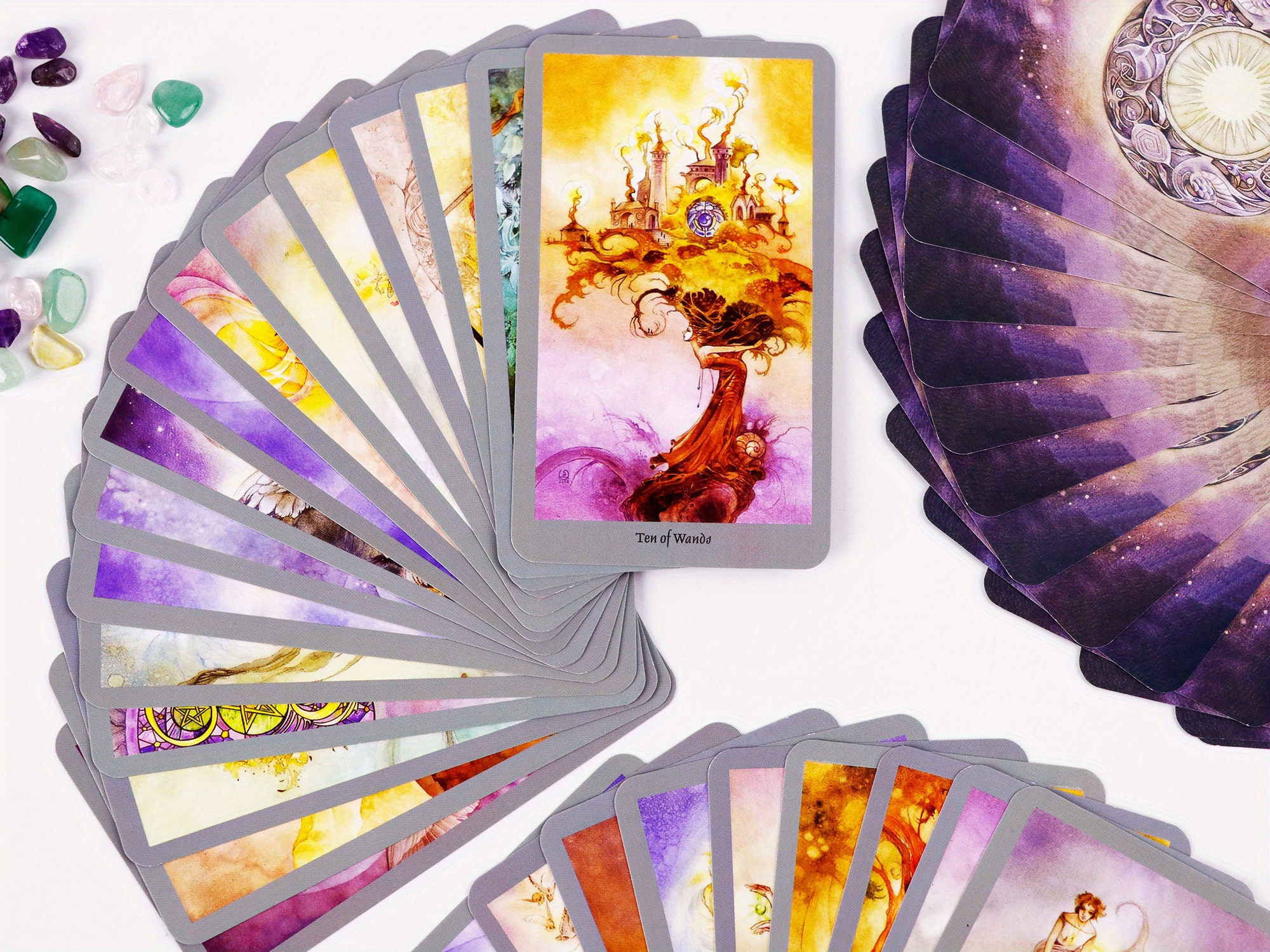 Pour Le Jeu De Cartes De Tarot Shadowscapes Avec Livret Dinstructions