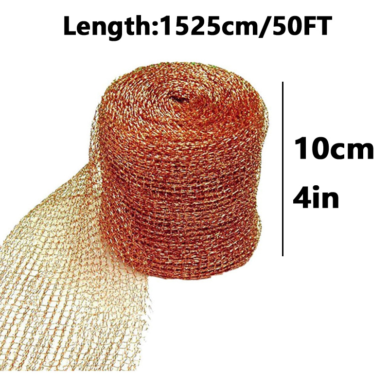 Copper Slug & Rodent Control Mesh- 6 Metre Rolls (20ft) - The Mesh Company