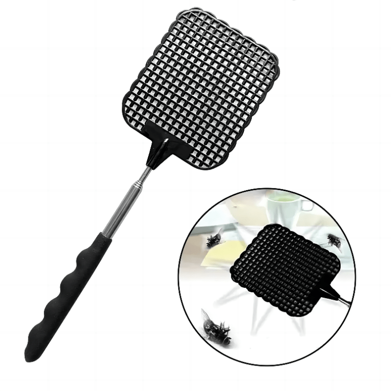 Telescopic Extended Swatter Iron Rod Folding Catch Temu