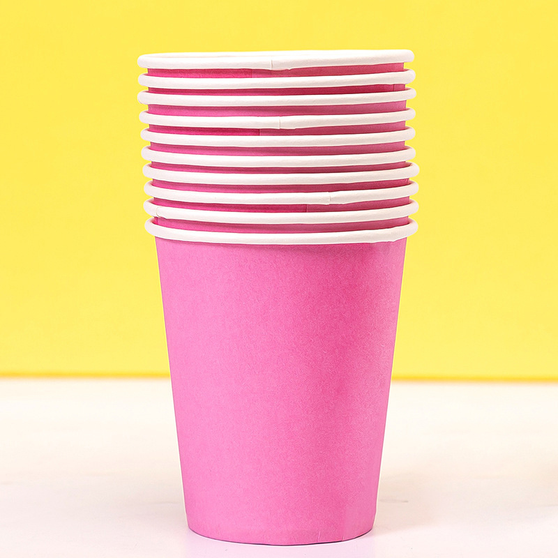 Bright Multicolor Paper Cups