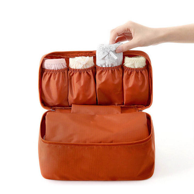 Travel Organizer Cosmetic Bag Portable Luggage Storage Case Bra Underw –  1stAvenue