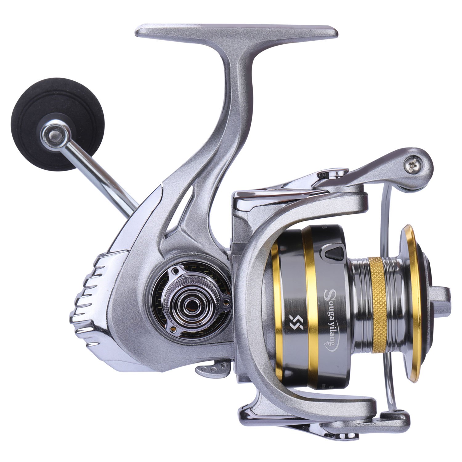 Sougayilang Spinning Fishing Reel 13+1 Bb High Speed Gear - Temu Germany