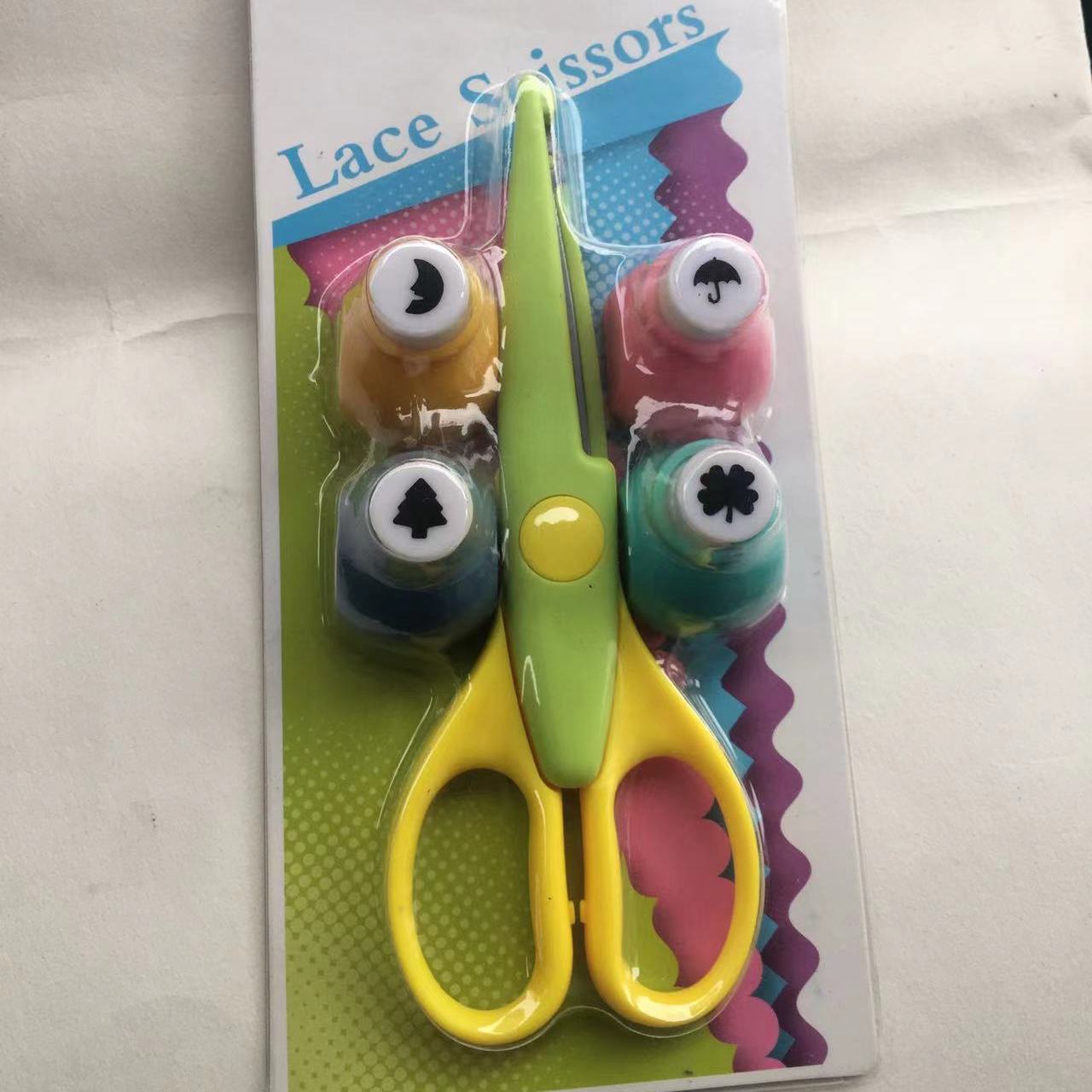 Children S Creative Tools. Curly Scissors. DIY for Scrapbook Handmade.  Stock Photo - Image of lesson, punch: 213922670