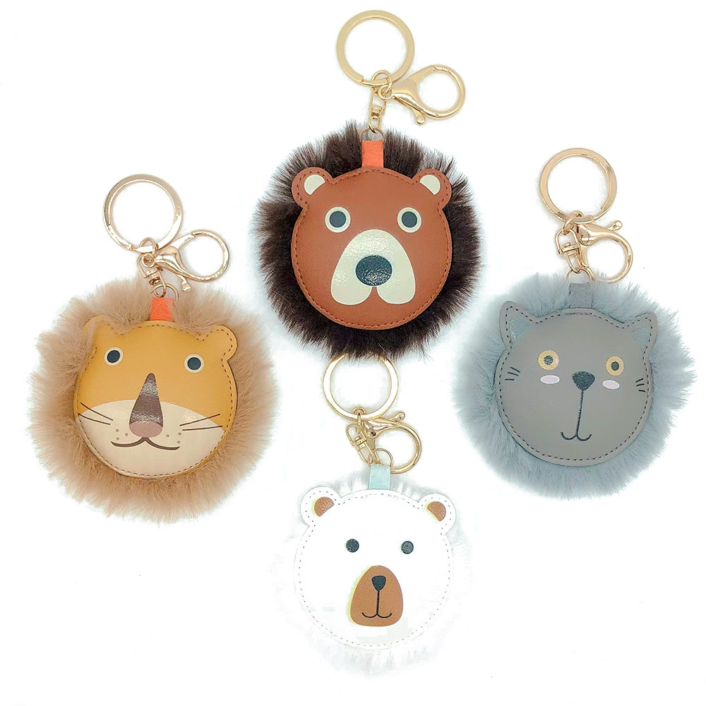 Schwarzer Katzen Schlüsselanhänger Plüsch - Süßes Kuscheltier Für Rucksack & Tasche