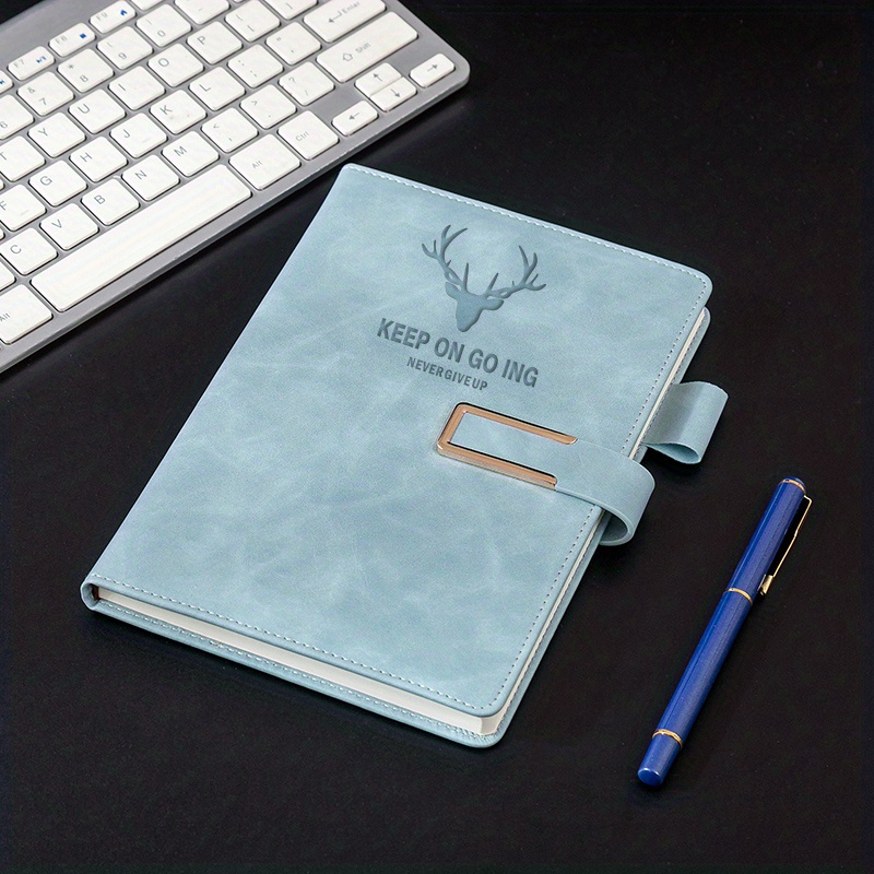 A5 Faux Leather Business Notebook - Travel Size