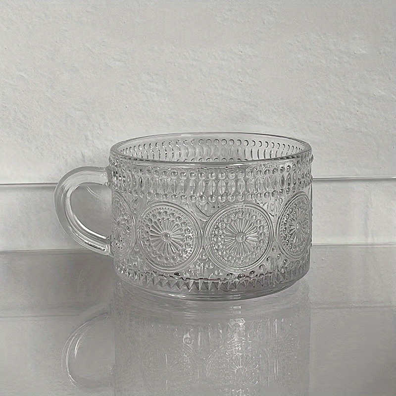 4 Sets Glass Vintage Coffee Mugs and Spoons 14 oz Green Glass Cups Cute  Glass Tea Cups Green Glasswa…See more 4 Sets Glass Vintage Coffee Mugs and