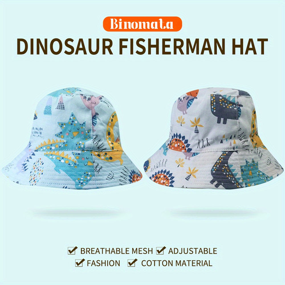 Casual Cartoon Duck Fisherman's Hat Breathable Wide Brim Sun