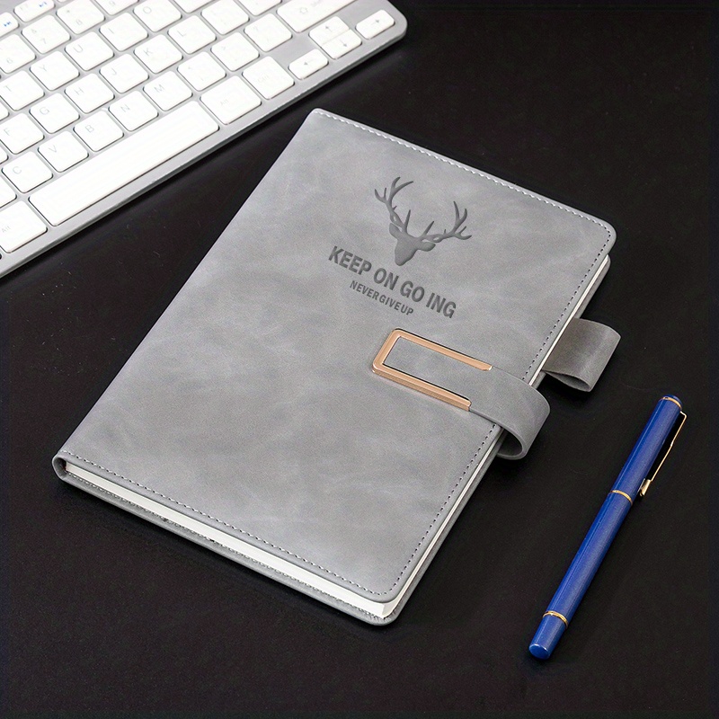A5 Faux Leather Business Notebook - Travel Size