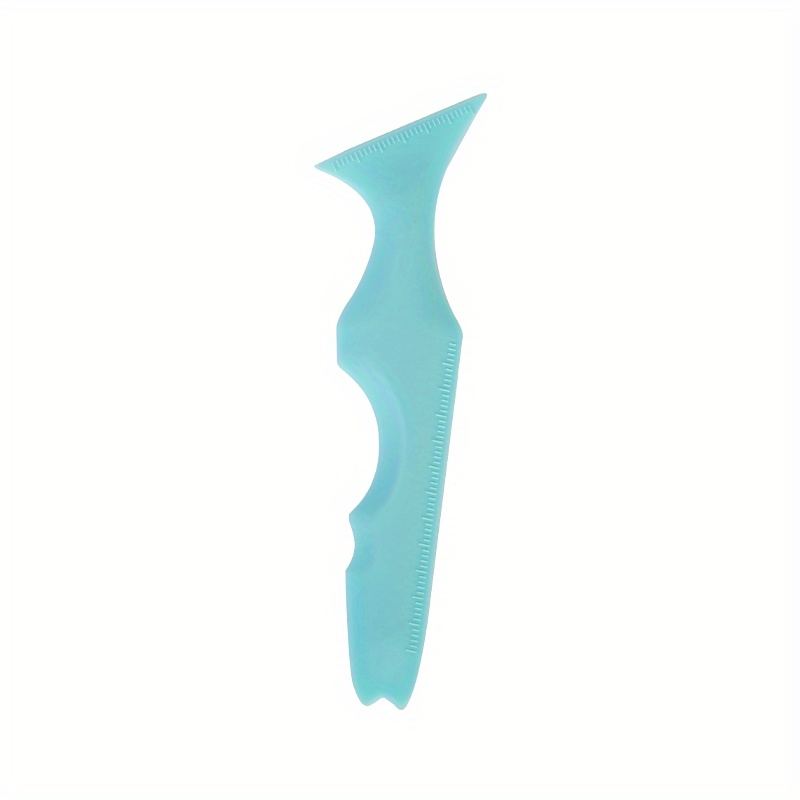 1Pc Reusable Silicone Eyeliner Ruler Eyeliner Stencils Winged Tip Eyeliner Aid