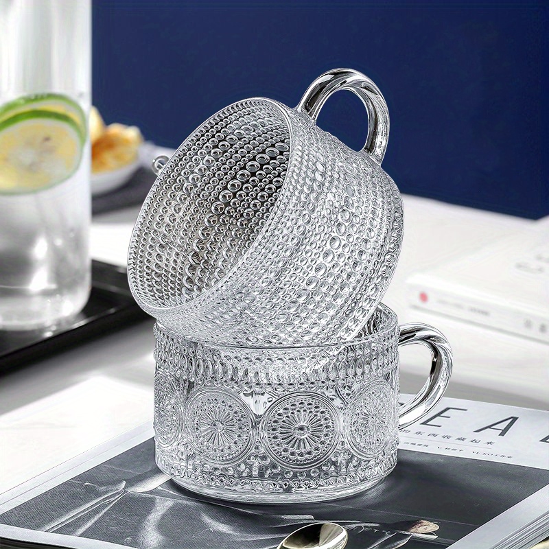 Vintage Crystal Tea Cup Set