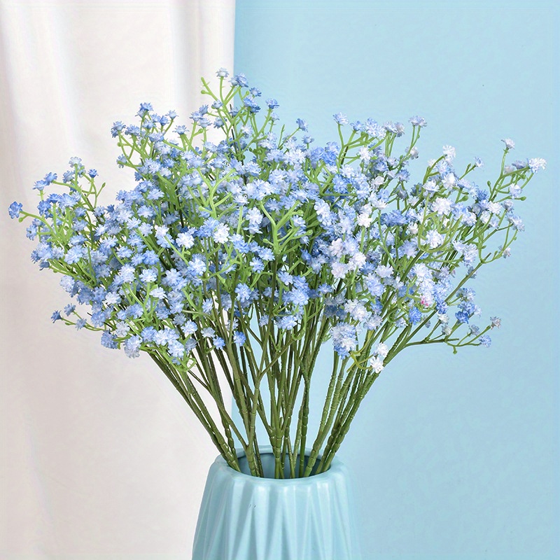 5pcs Artificial Flower Artificial Gypsophila Babys Breath Wedding Party ...