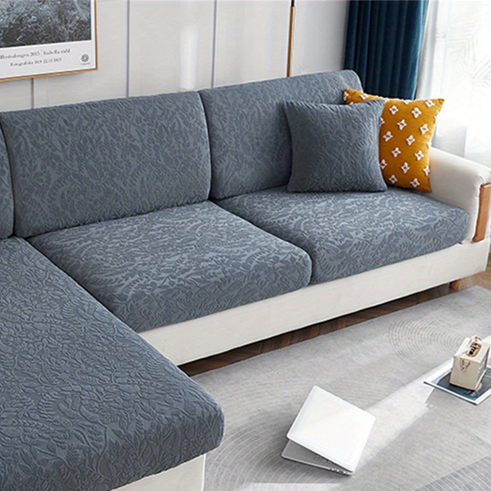 Anti-slip Stretch Couch Cushion Covers For Sectional Sofa - Protects  Furniture And Adds Comfort To Your Seat - Temu