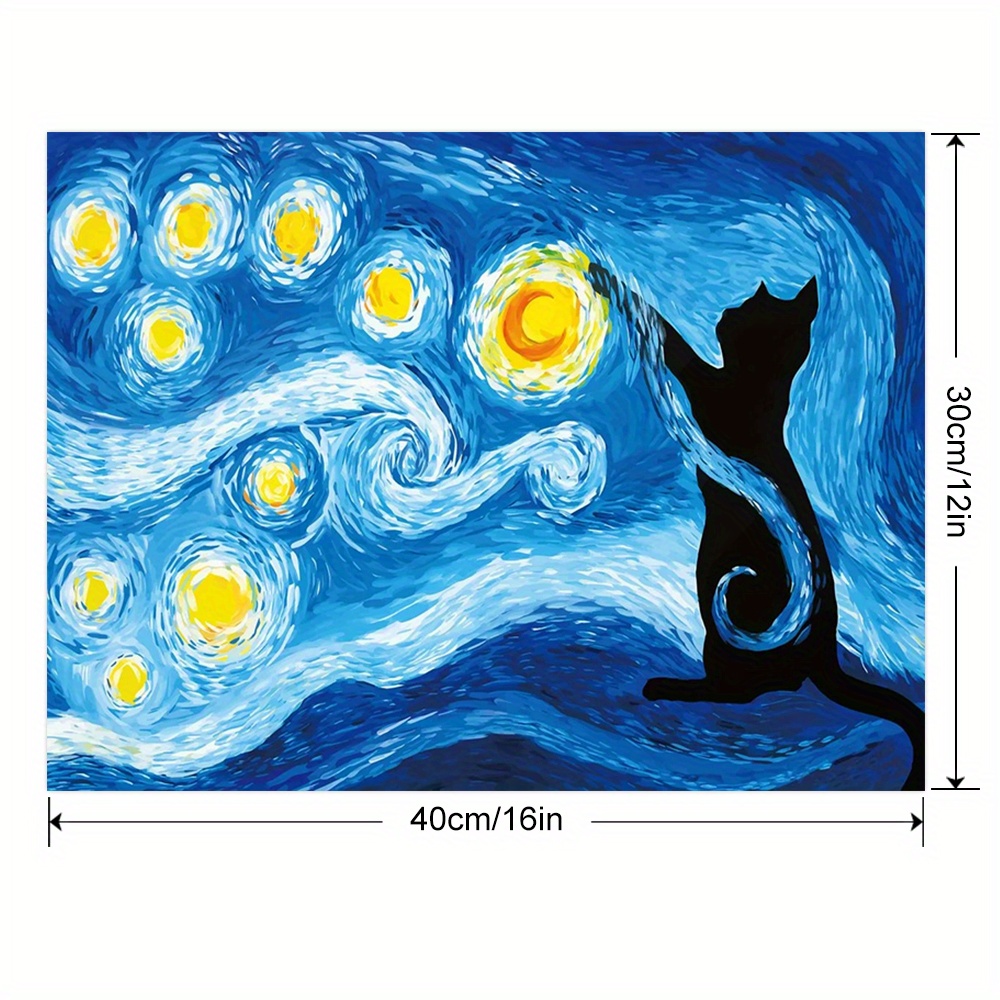 Abstract Printed Picture Canvas Picture Canvas Painting Retro Poster