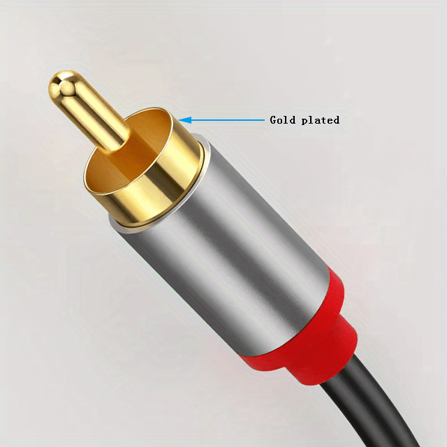 Cable Macho Rca Macho 3 5 Mm Cable 3 5 Mm 2 Rca Adaptador - Temu